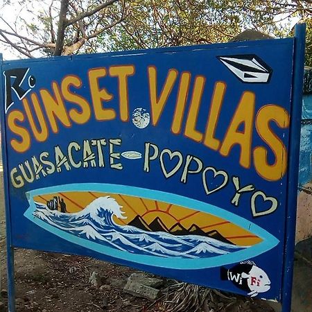 Hostel Sunset Villas Popoyo Buitenkant foto
